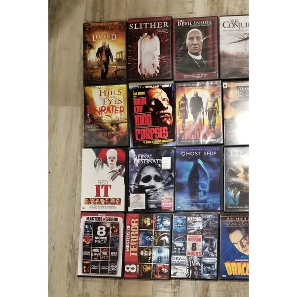 20 Horror DVD Lot 41 Movies It Miniseries Rob Zombie Devils Rejects Obscure OOP - Picture 6 of 7